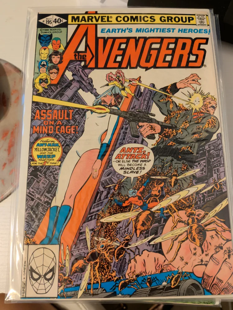 The Avengers #195 Marvel Comic Book thumbnail