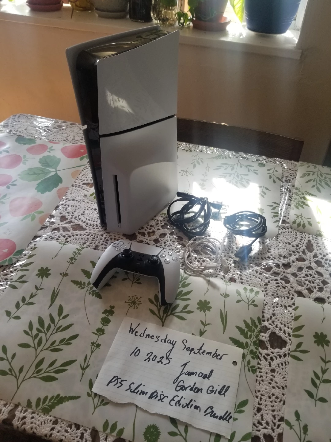 PS5 Slim Disc Edition Console Bundle