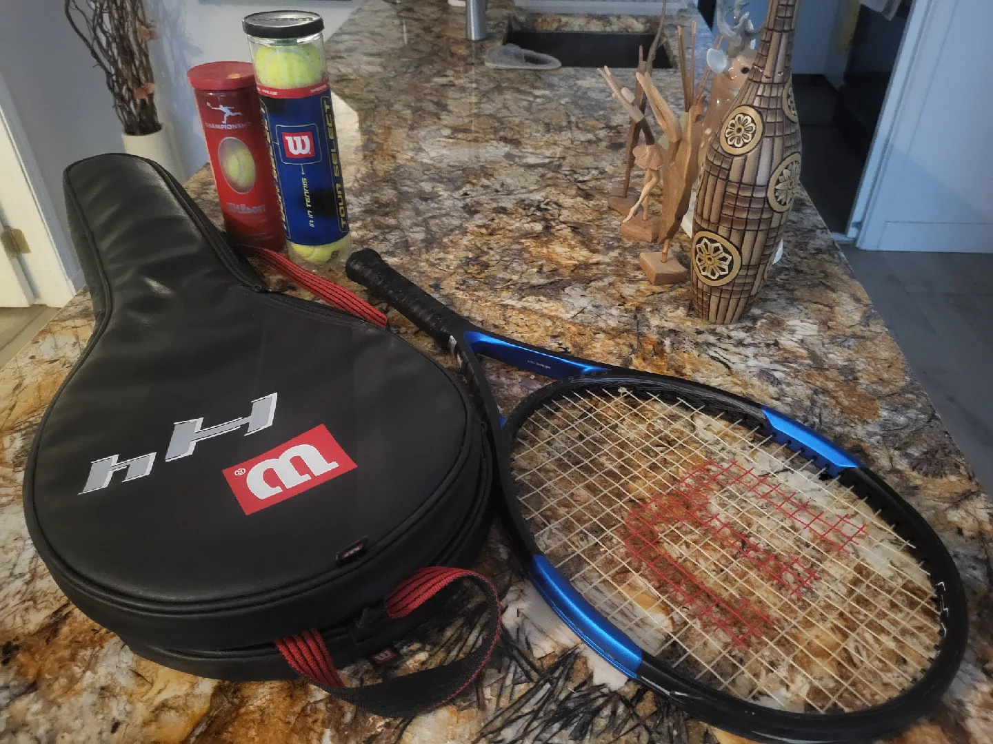 Wilson Tennis Racket with Case thumbnail