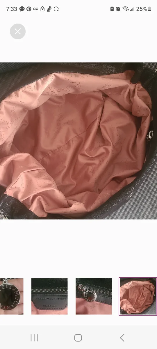 Stella McCartney Black Falabella Bag image indicator(6)