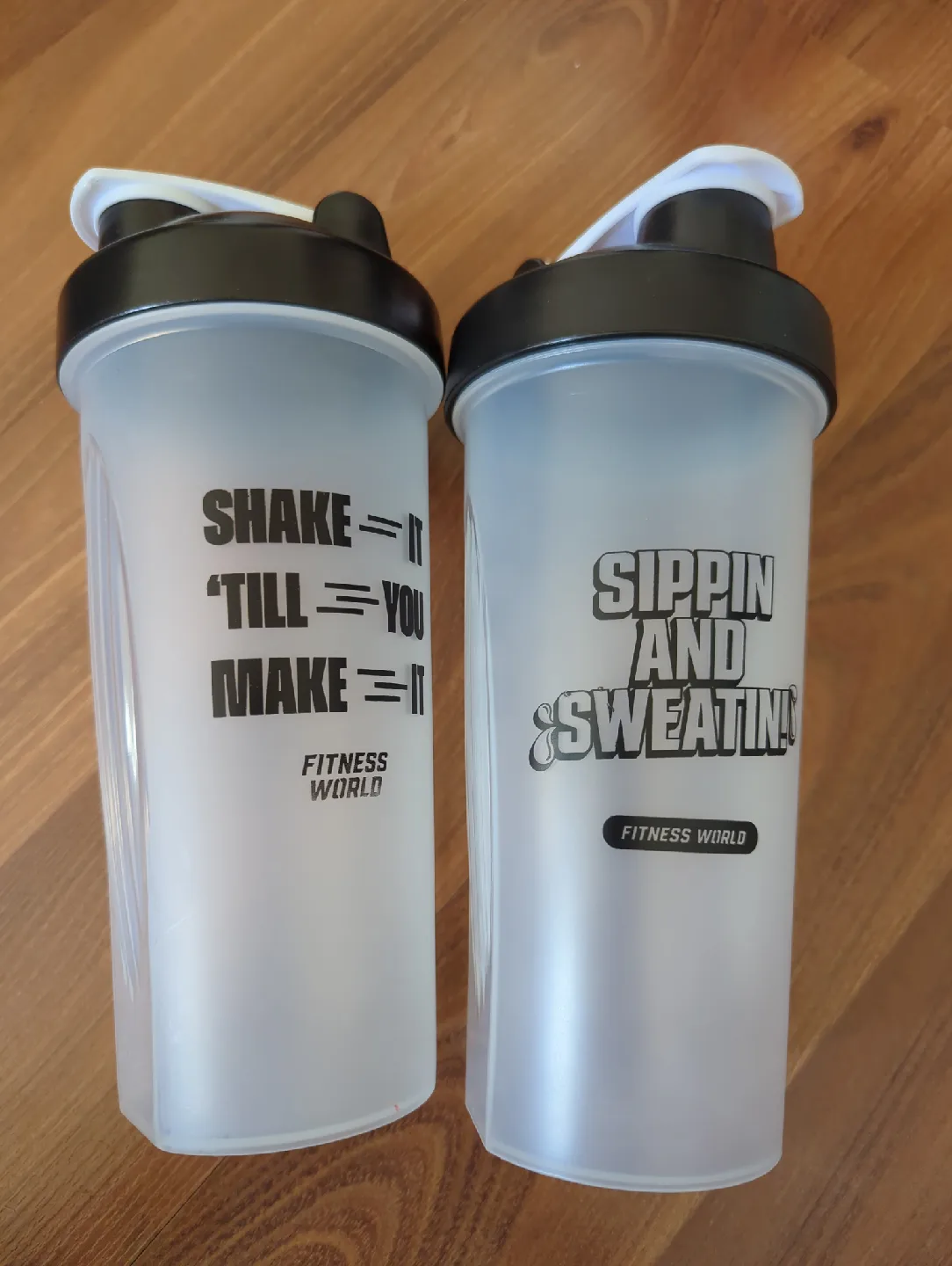Fitness World Shaker Bottles - Set of 2 thumbnail