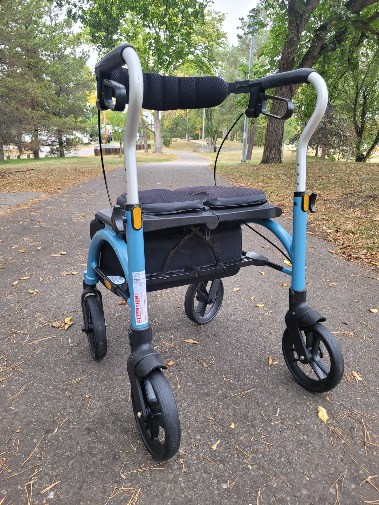 Rollator Walker with Seat & Basket
