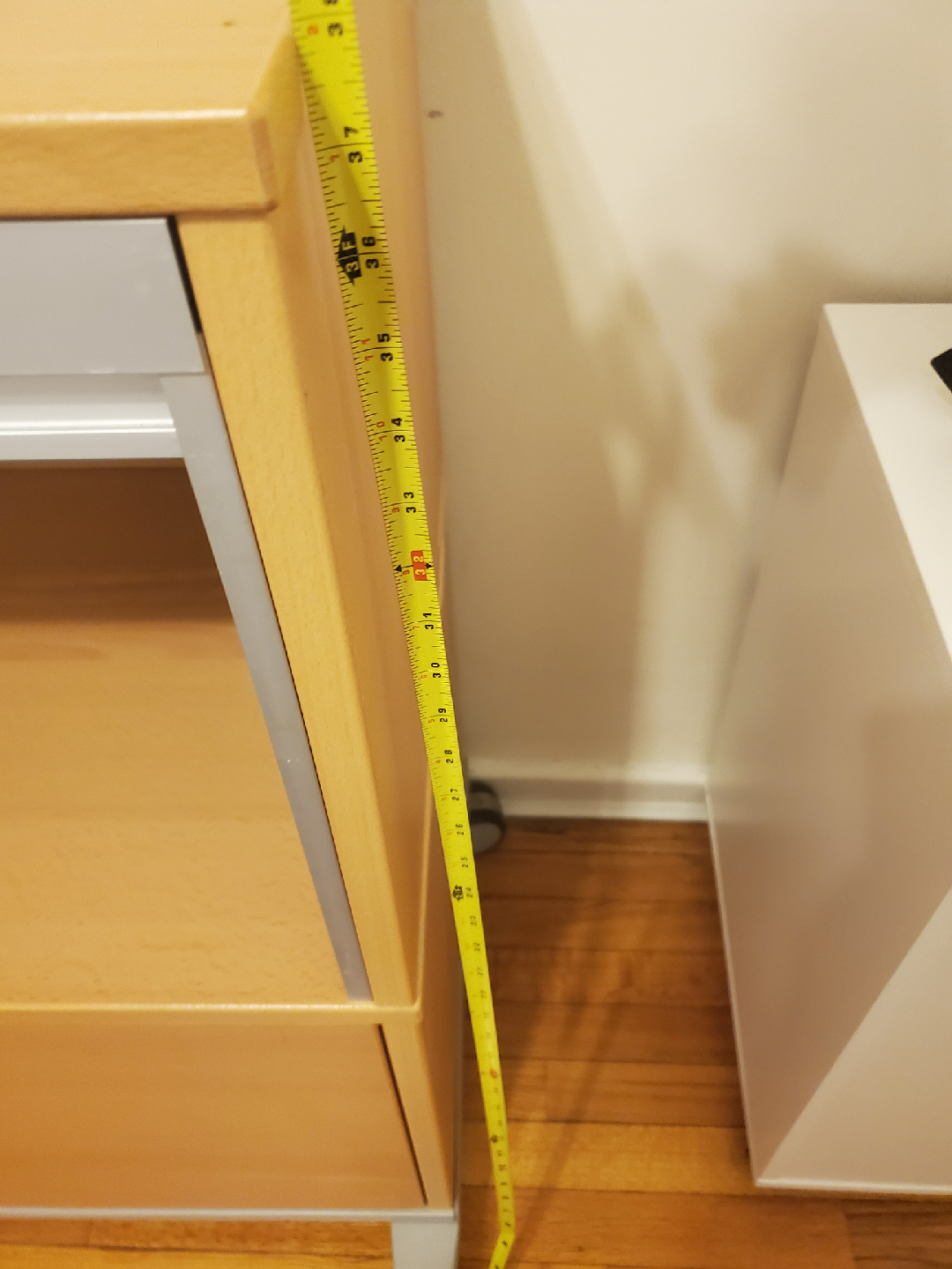 Wooden File Cabinet with Roll Top - photo 5