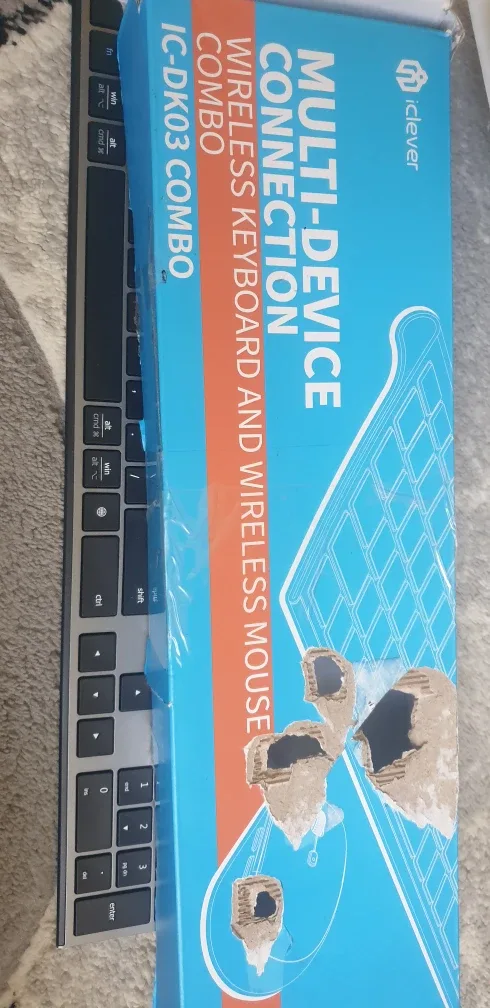 iclever IC-DK03 Keyboard ⌨️ Bluetooth image indicator(2)