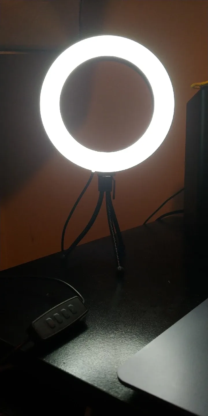 Desk Ring Light with Stand thumbnail