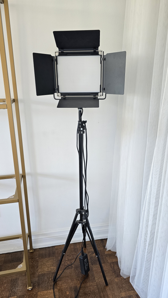 MOVING MUST GO Neewer  LED Video Light With Case and Tripod