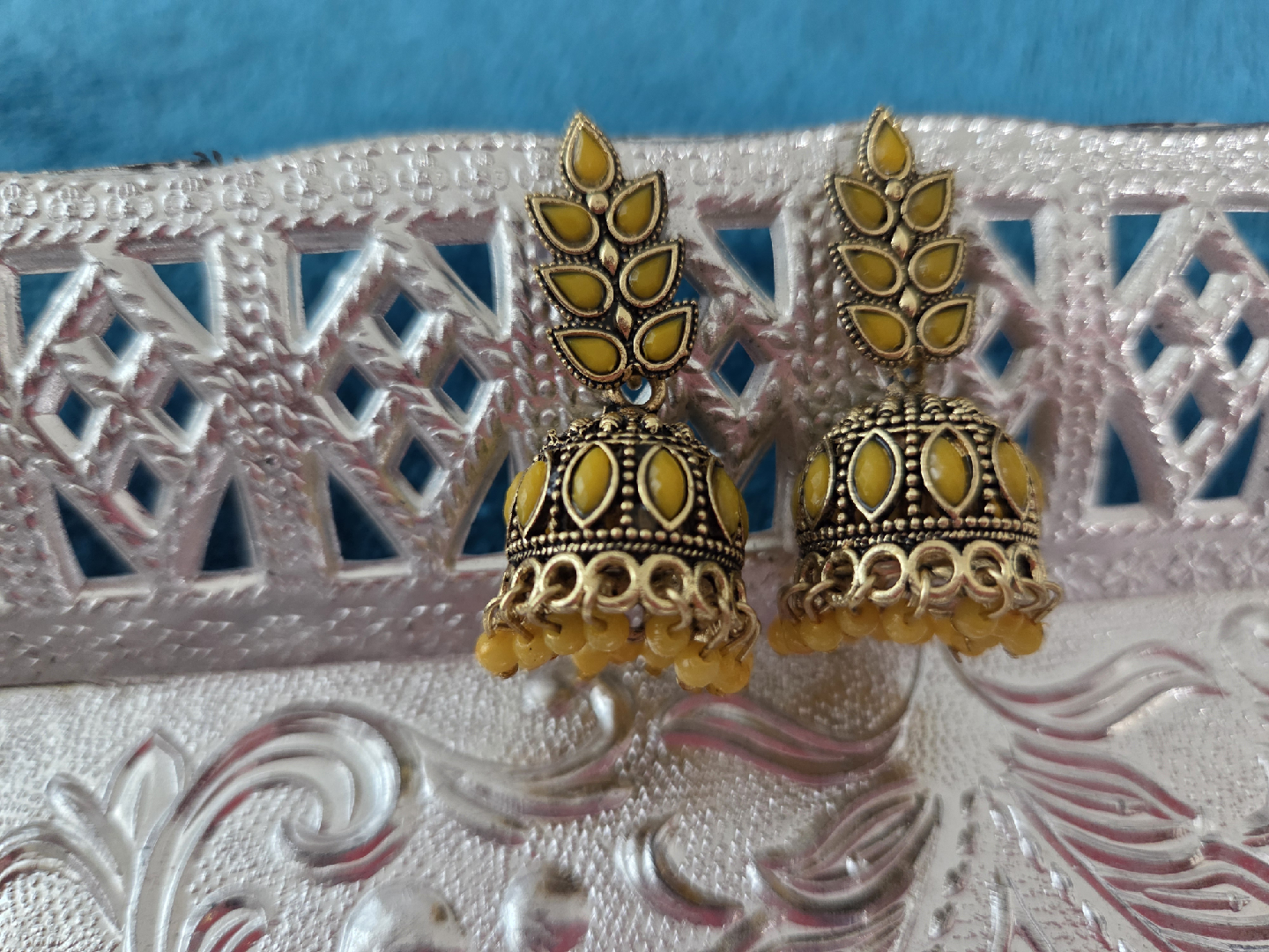 Assorted Jhumka Earrings - Set of 3 - photo 3