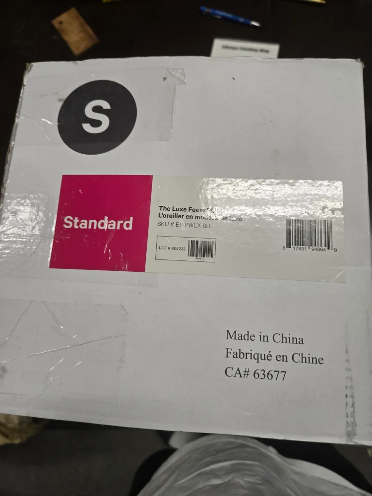 Endy Luxe Pillow - Standard Size, New in Box image indicator(3)