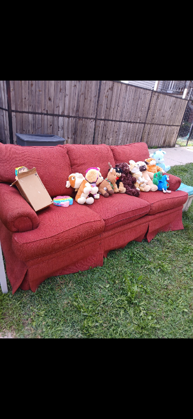 Red Sofa Couch