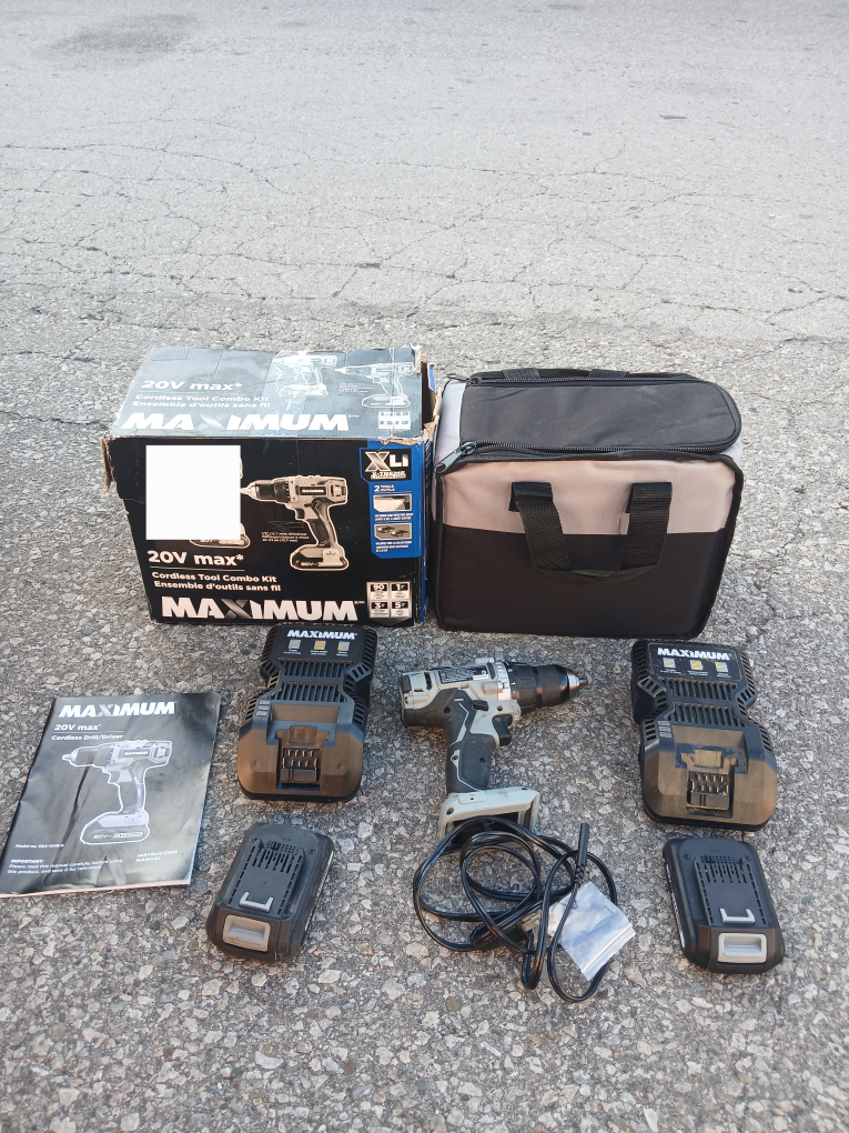 Maximum 20V Cordless Drill (Never Used) - photo 2