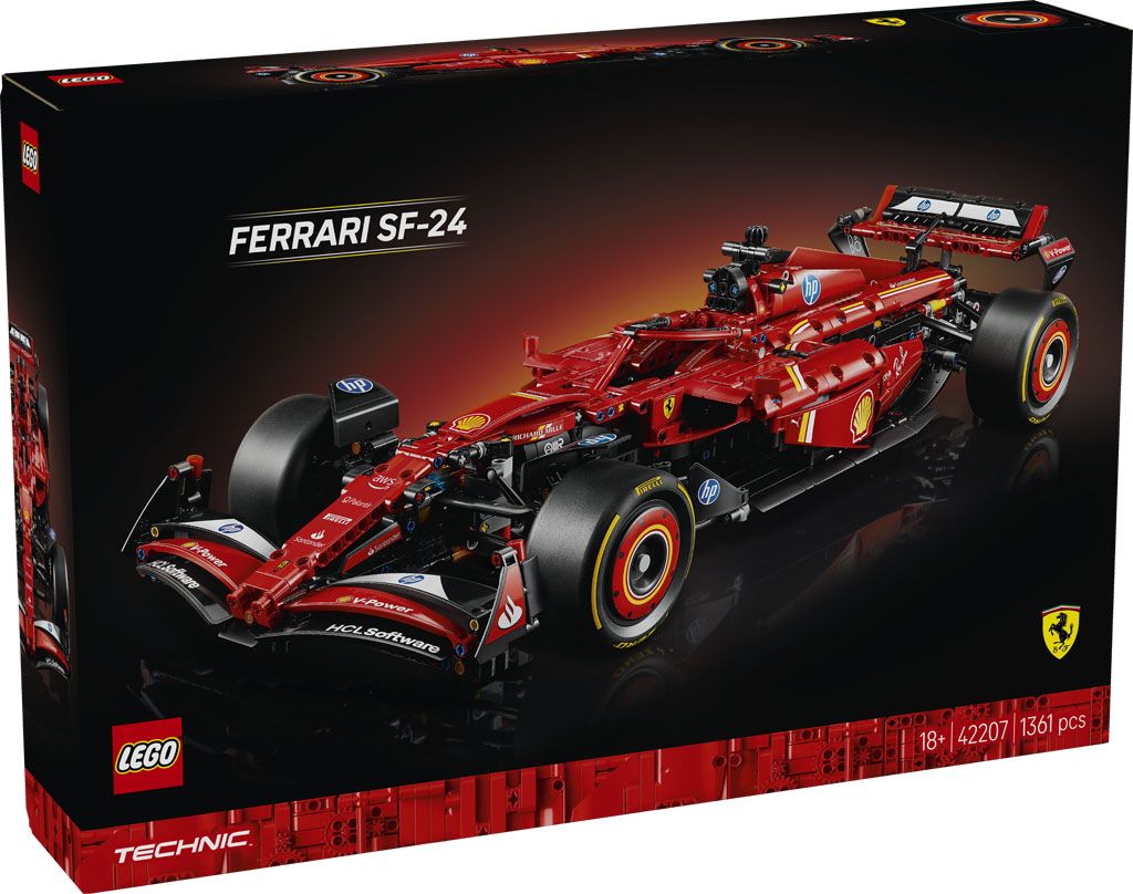 Brand New Lego Ferrari SF-24 F1 Car