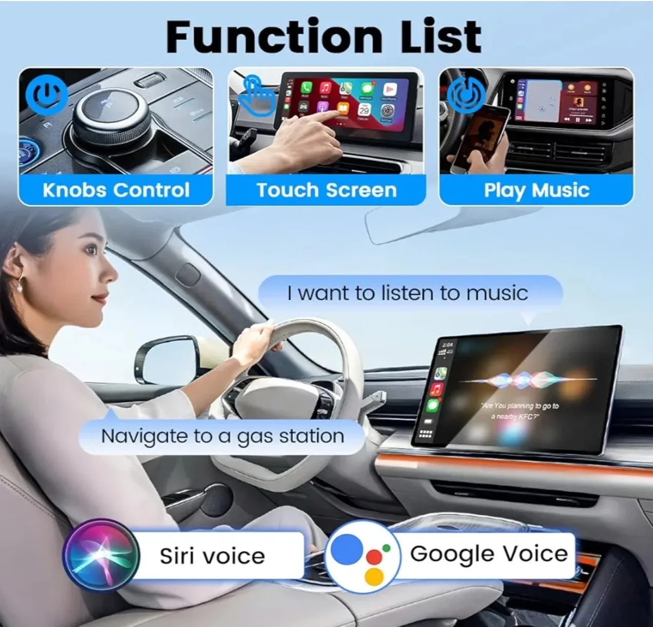 Carlinkit Mini 5 PRO Wireless CarPlay Adapter image indicator(3)