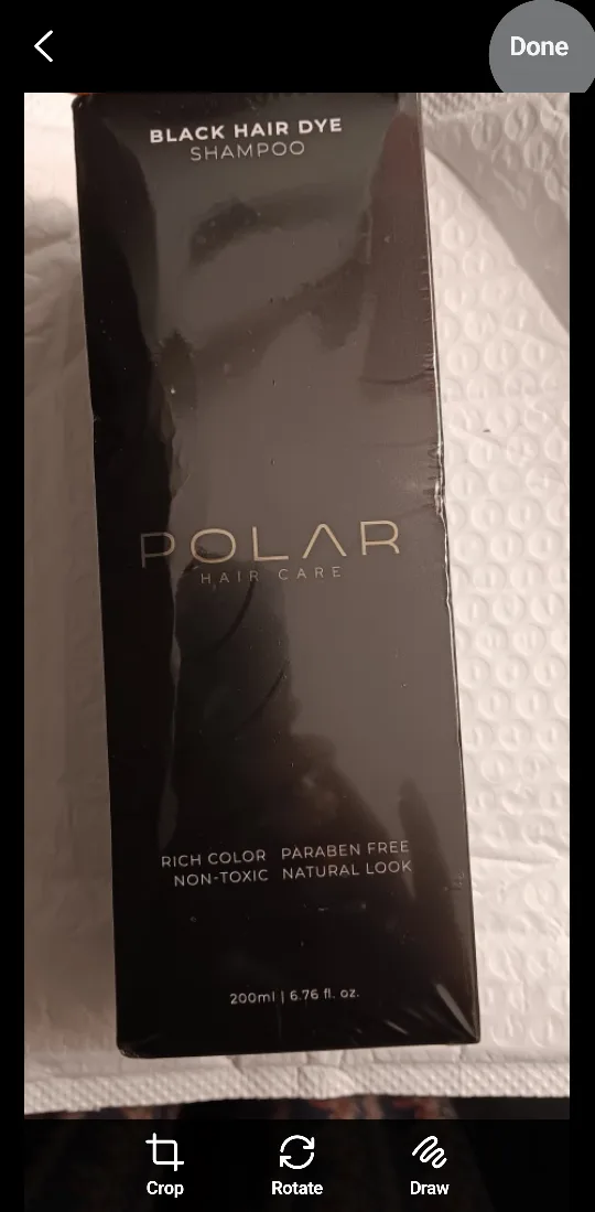 Polar Hair Care Black Hair Dye Shampoo - New thumbnail