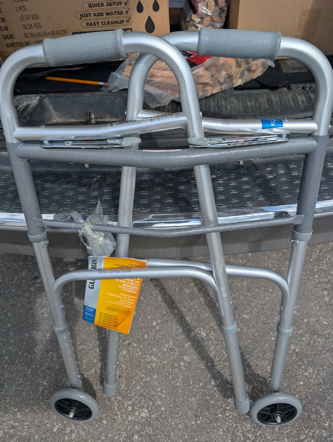 Guardian 2-Button Folding Walker thumbnail