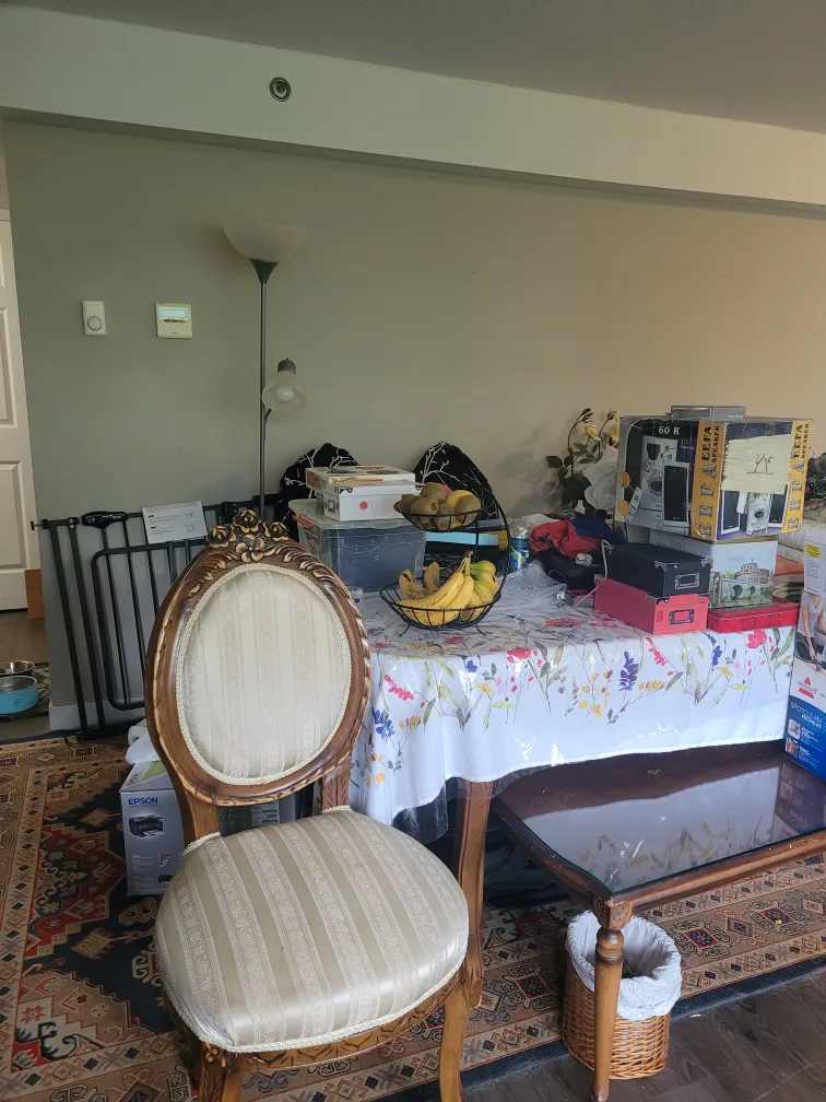 Six antique Style Oval Back Chair with free dining table thumbnail