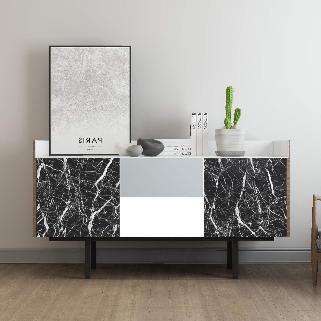 Liveesy Marble Black Countertop Peel and Stick Wallpaper - photo 4