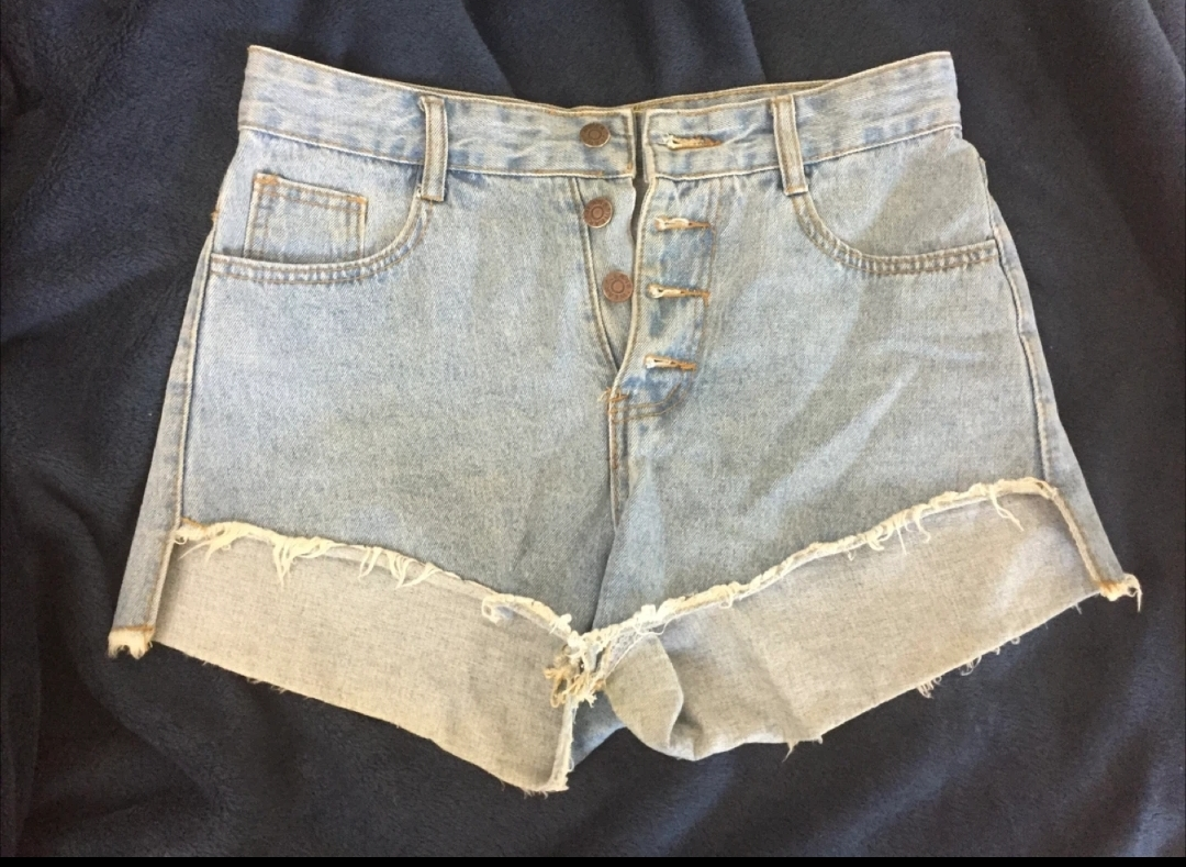 Denim Jean Shorts - Size L