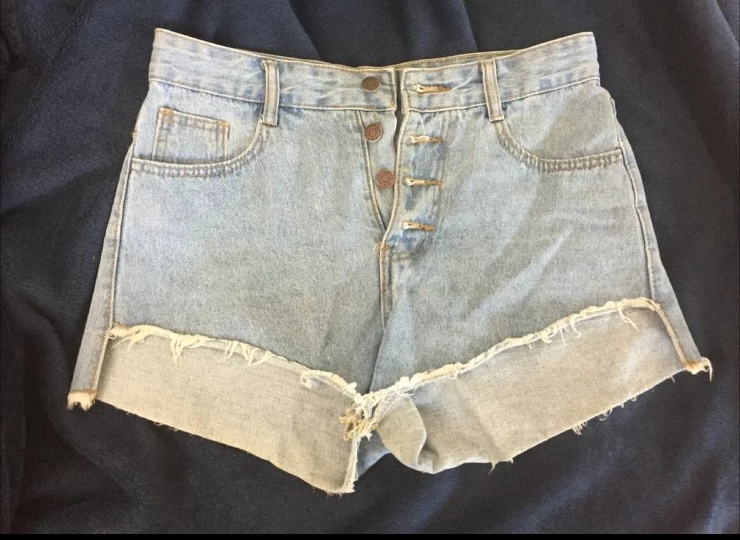 Denim Jean Shorts - Size L thumbnail