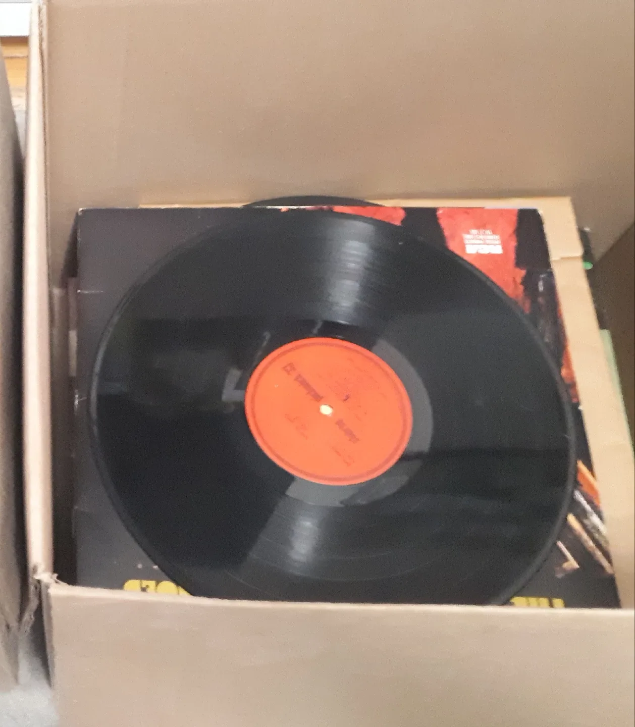 boxes of vintage vinyl records All for $15 thumbnail