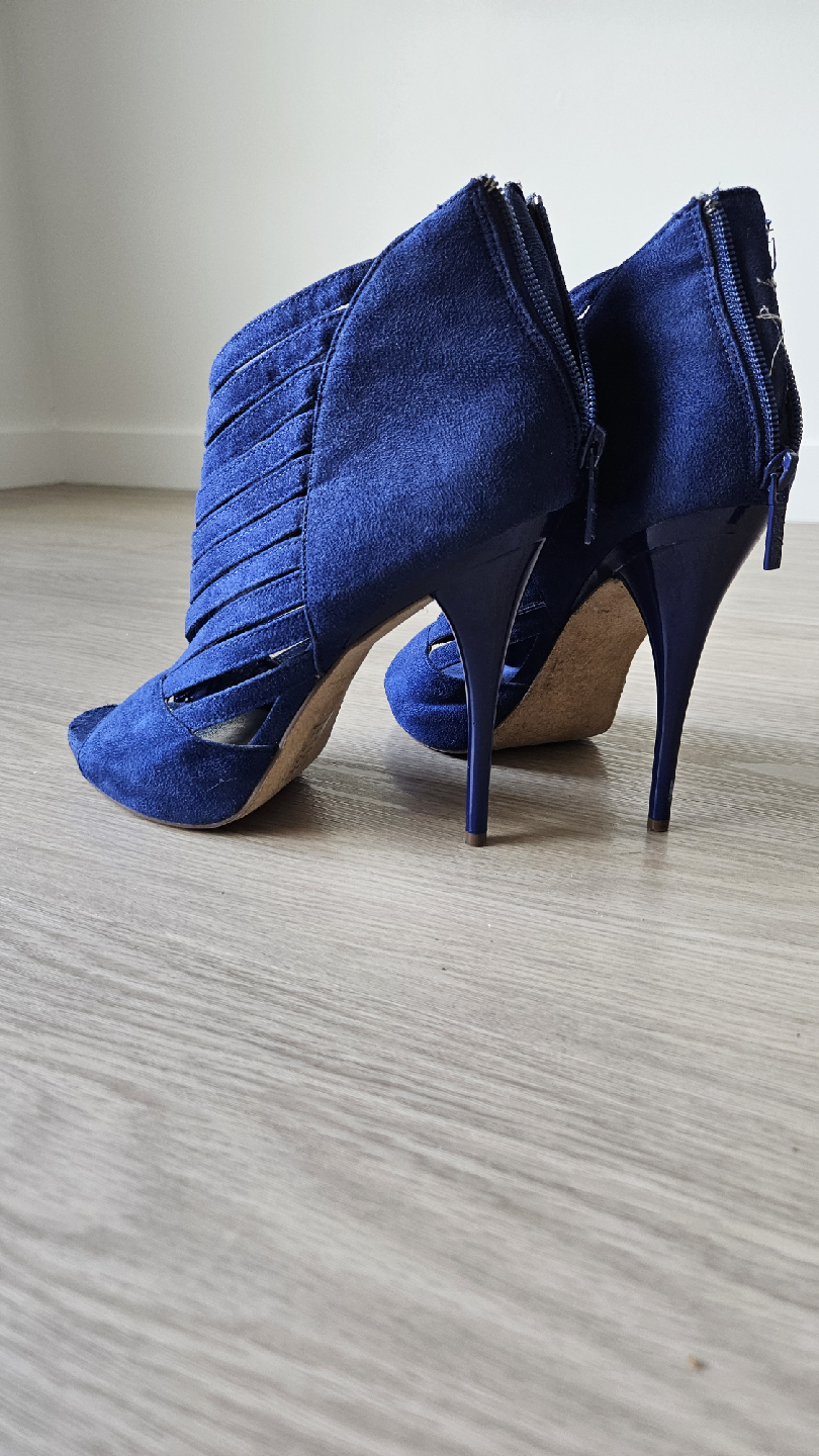 Blue Suede Heels - photo 2