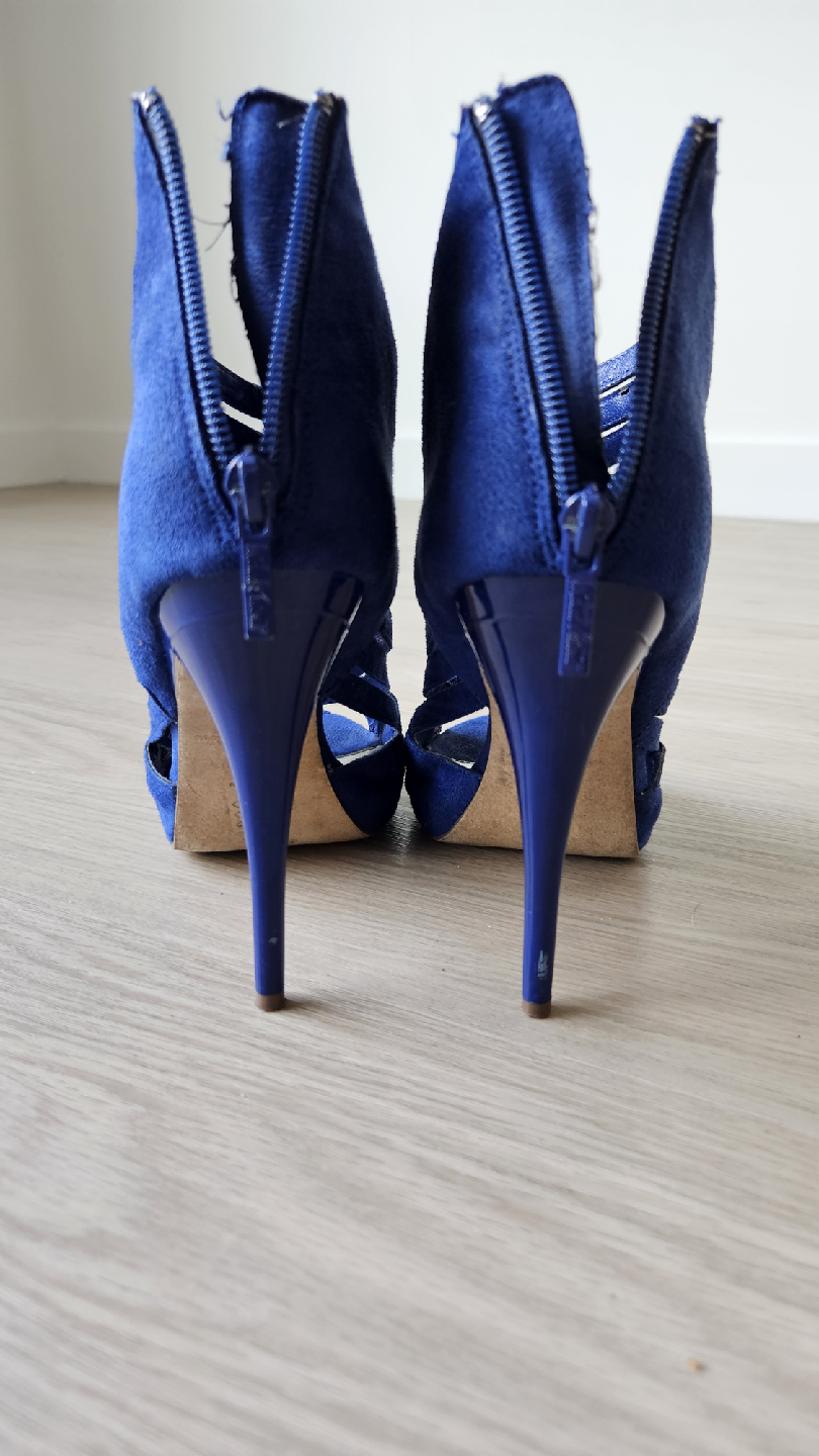 Blue Suede Heels - photo 3