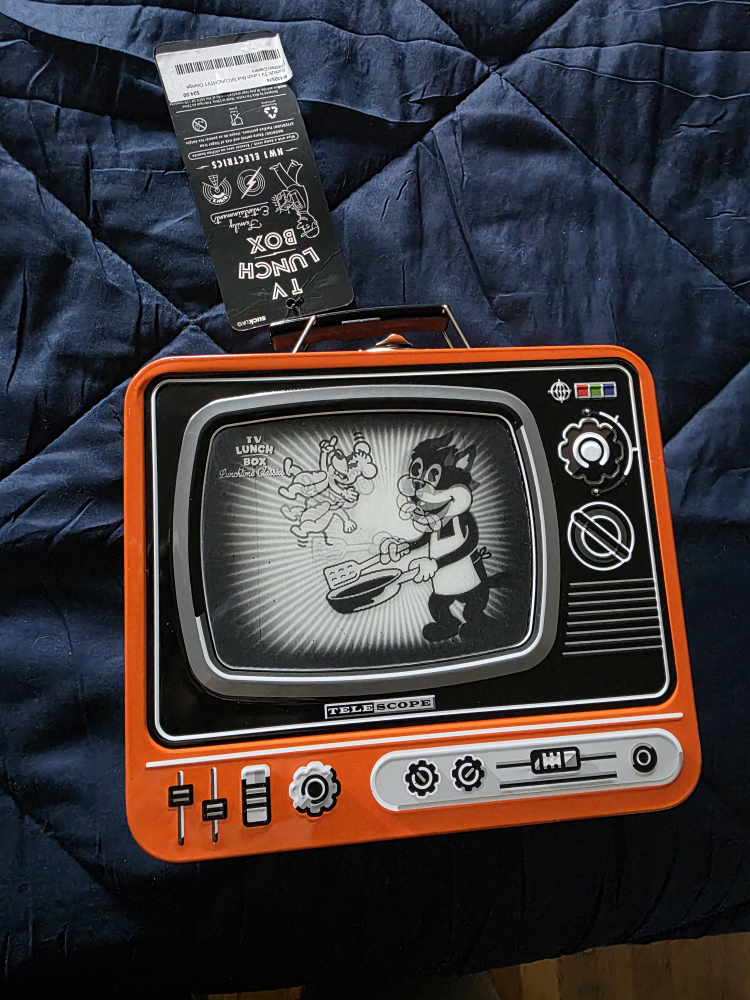 NW1 Electrics TV Lunch Box
