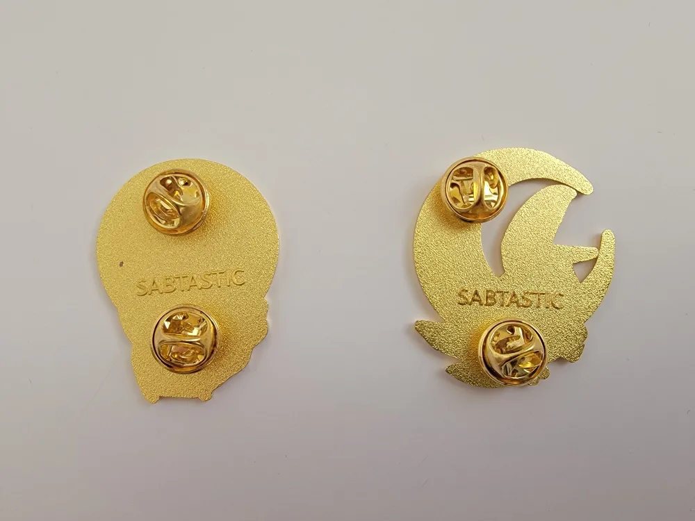 Sabtastic Enamel Pin Set - Crow & Skull image indicator(4)