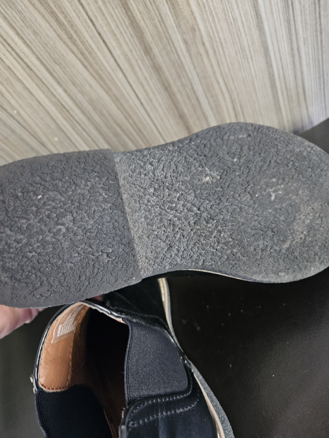 Zane Black Chelsea Boots Size 3M - photo 3