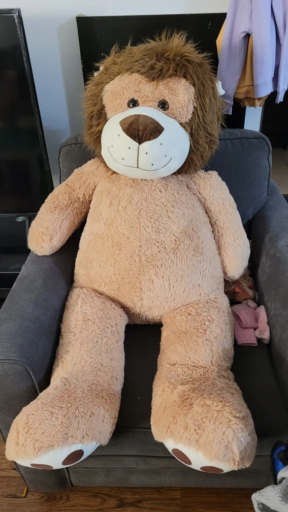 Giant Plush Lion thumbnail