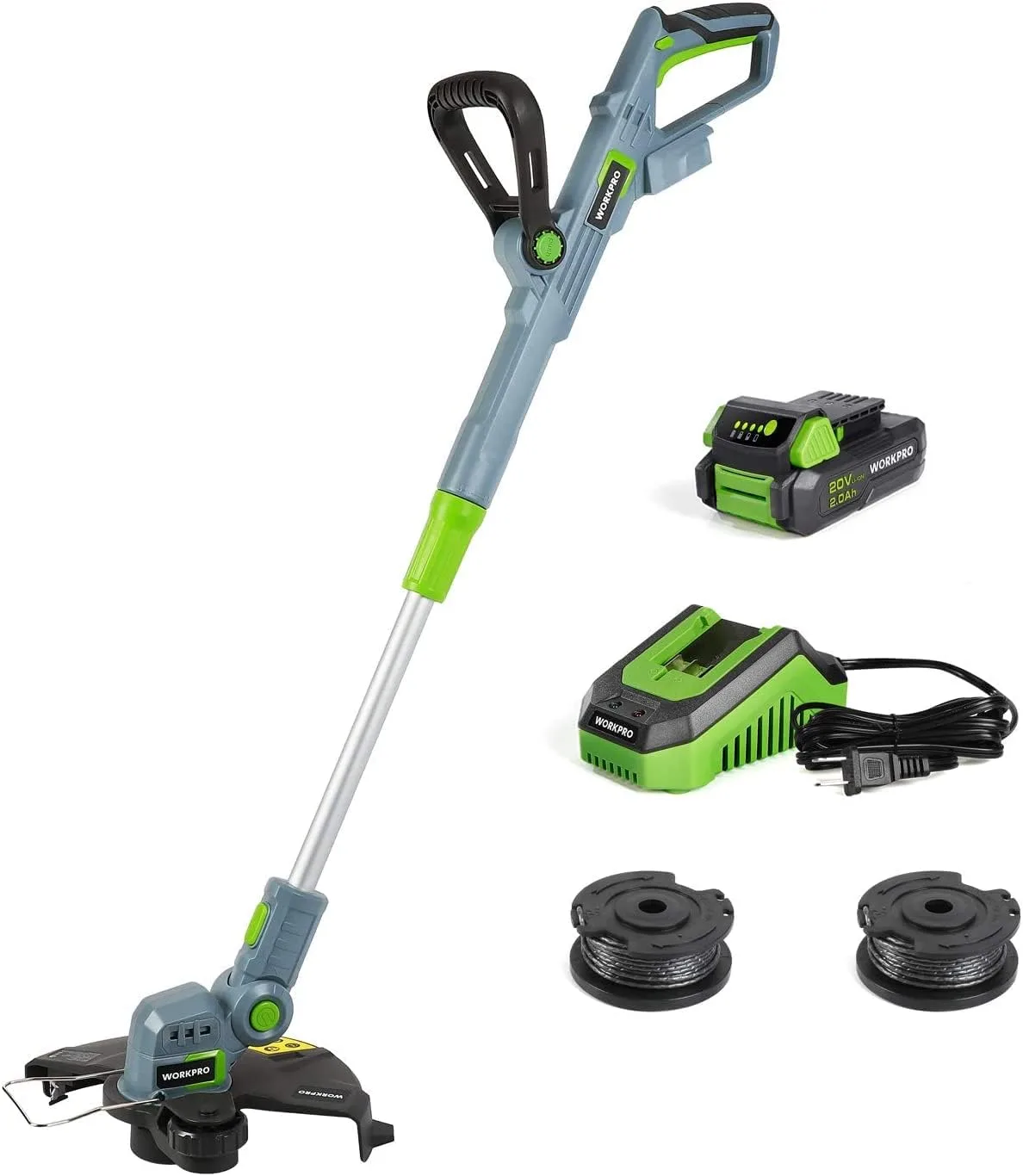 Workpro 20V Battery Powered Weed Trimmer For Sale thumbnail