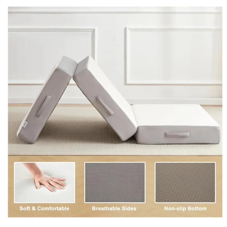 Lazyzizi Twin size Memory Foam Tri-fold Mattress thumbnail