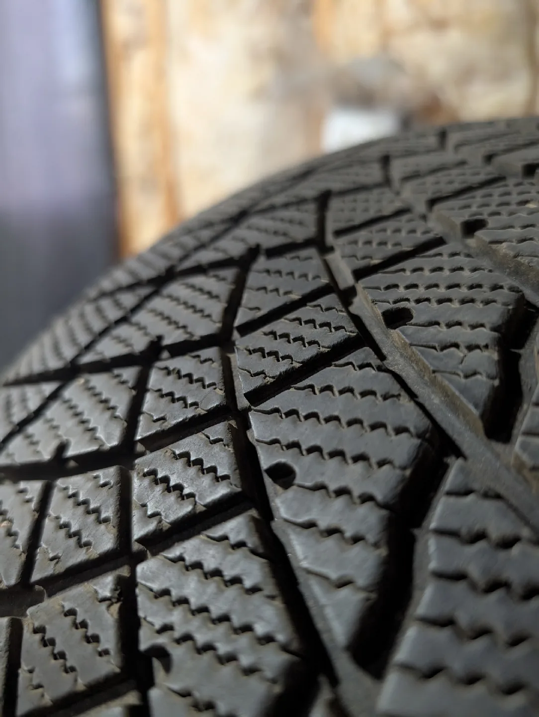 (4)-235/65R17 Winter Tires On Steel Rims Off 2016 Honda Odyssey image indicator(2)