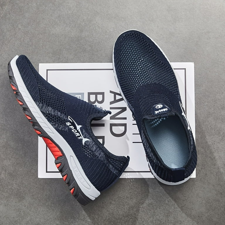 SUMMER Black Mesh Slip-On Sport Shoes – Velo Sport - photo 2