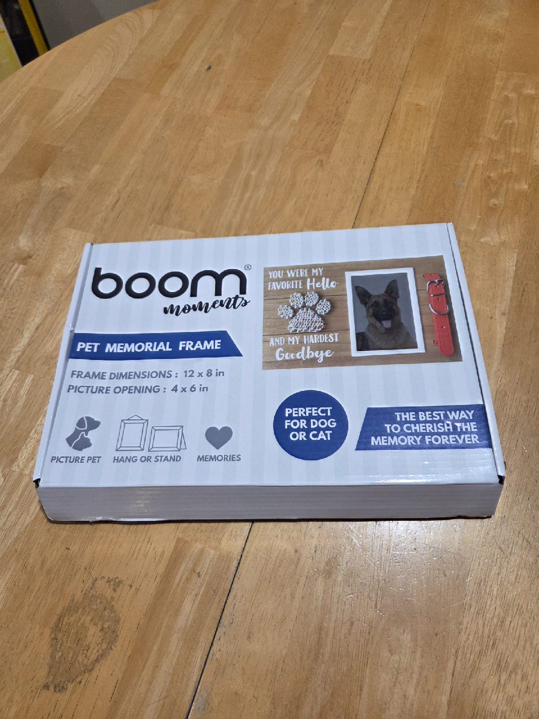 Boom Moments Pet Memorial Frame (12x8 in) - photo 2