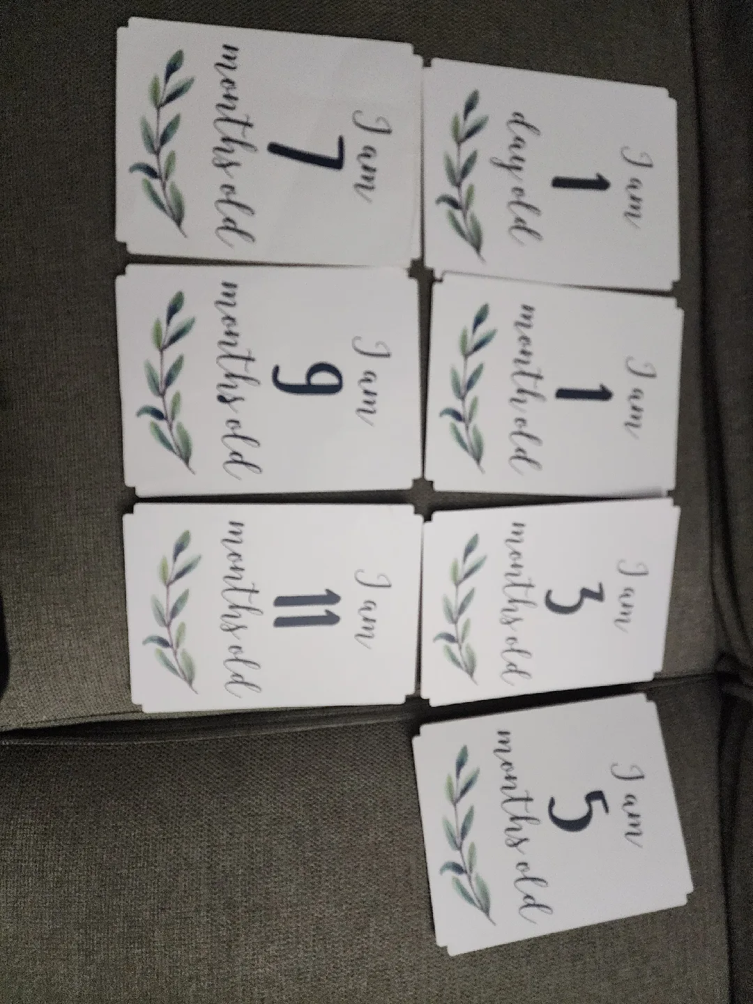 Lulujo Baby's First Year Blanket & Cards Set image indicator(3)