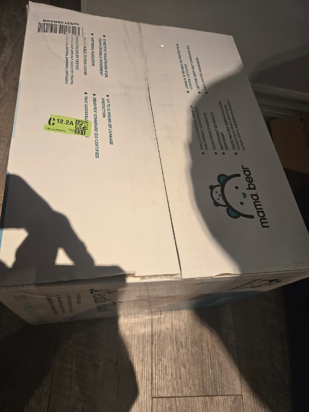 Mama Bear Gentle Touch Diapers - Size 2 (12-18 lbs) image indicator(3)