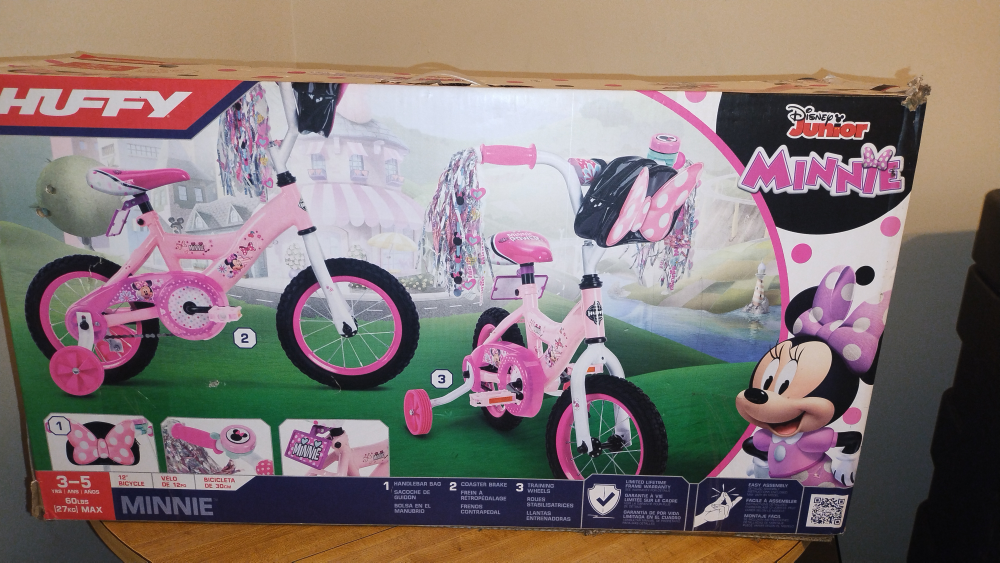 Huffy Disney Junior Minnie 12" Bike