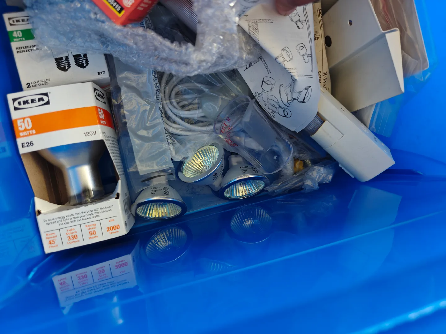 Assorted Light Bulbs - IKEA, Philips, Globe image indicator(6)