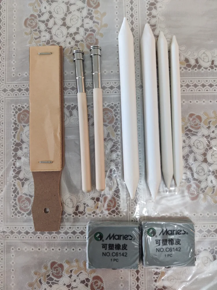 Art Blending Stumps, Erasers and Sanding Set thumbnail