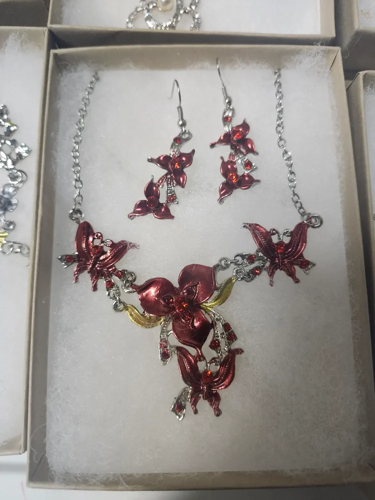 Necklace and Earrings Set image indicator(3)