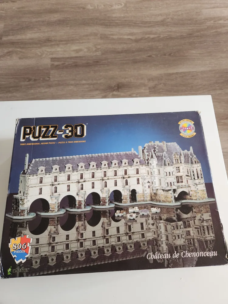 Wrebbit Puzz-3D Château de Chenonceau 806 Pieces