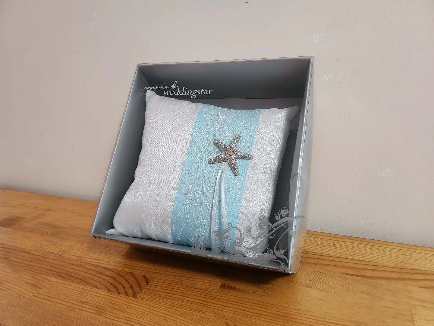 Weddingstar Ring Bearer Pillow - Starfish Decor thumbnail