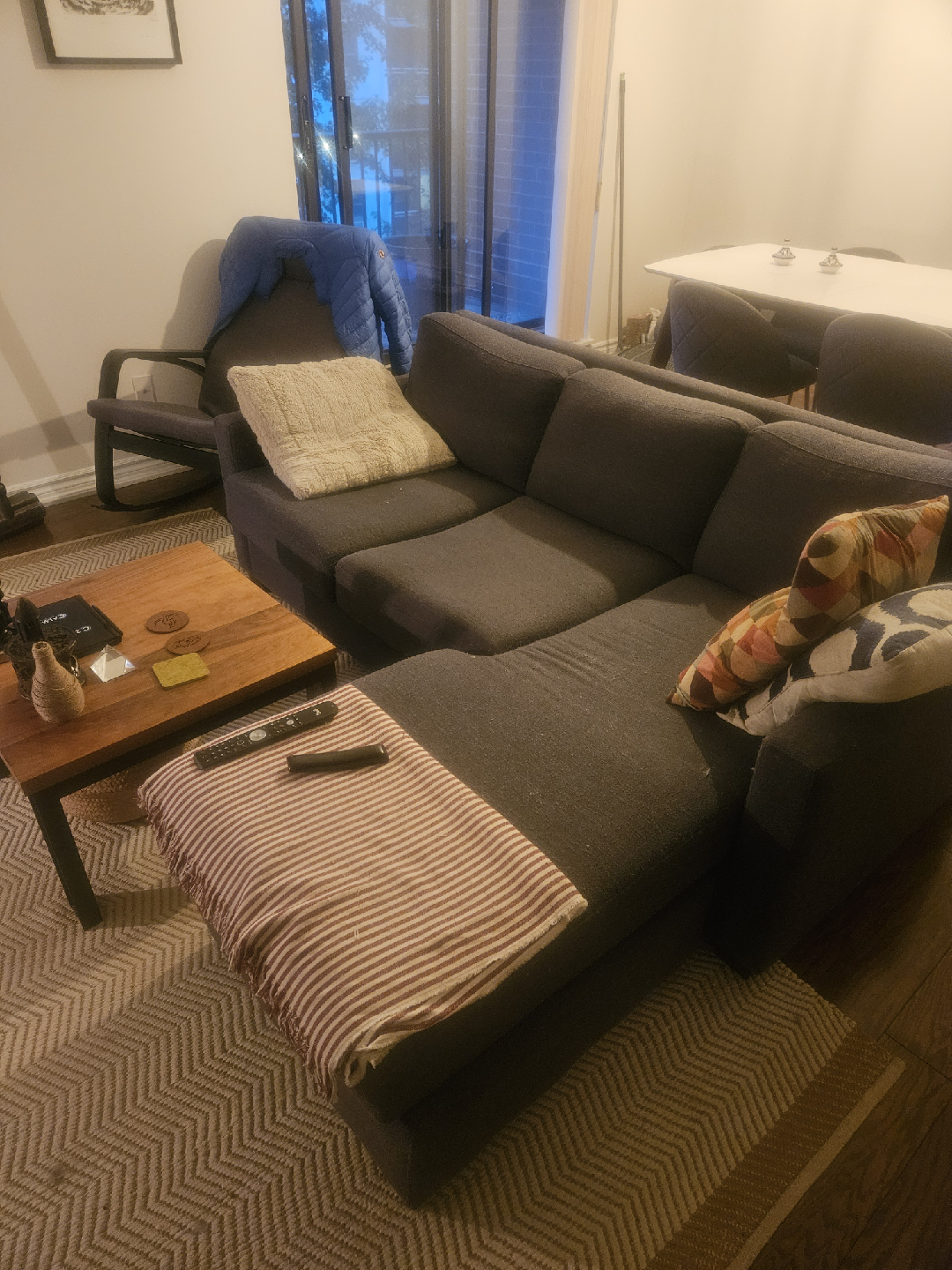 Grey Sectional Sofa - photo 3