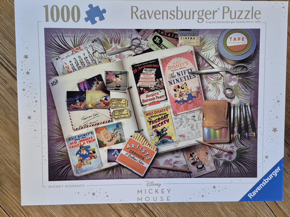 Ravensburger Disney Mickey Moments 1000 Piece Puzzle