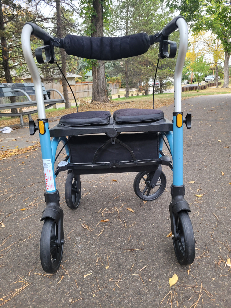 Rollator Walker with Seat & Basket - photo 3