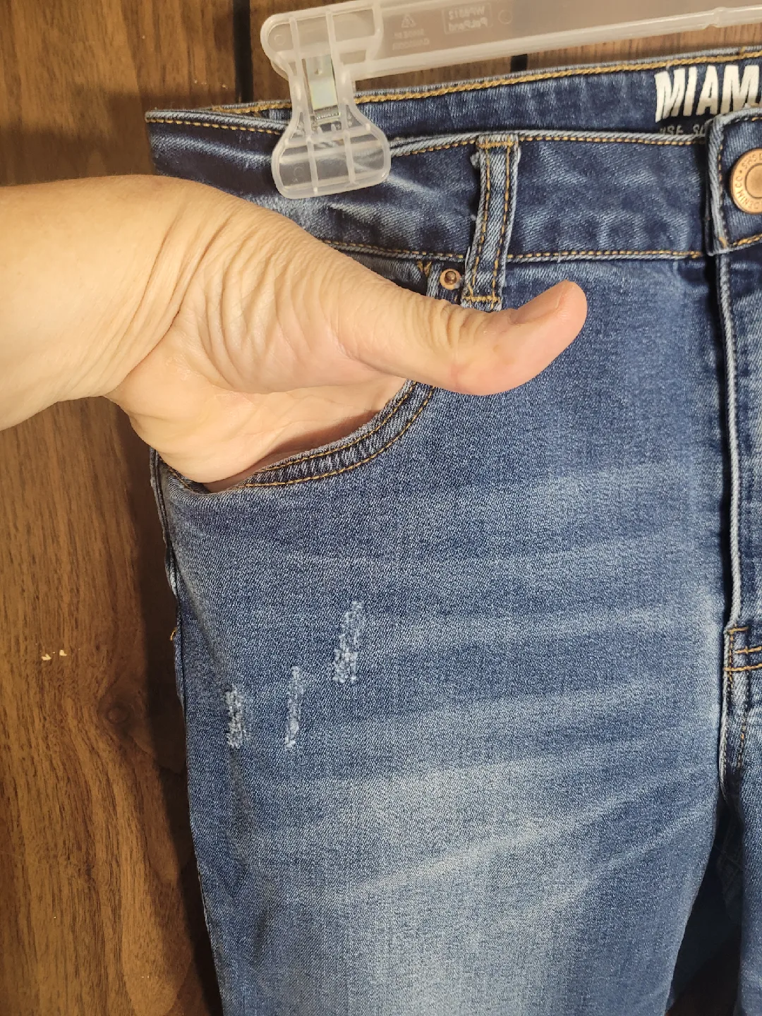 Miami High Rise Super Skinny Jeans - Size 13 image indicator(4)