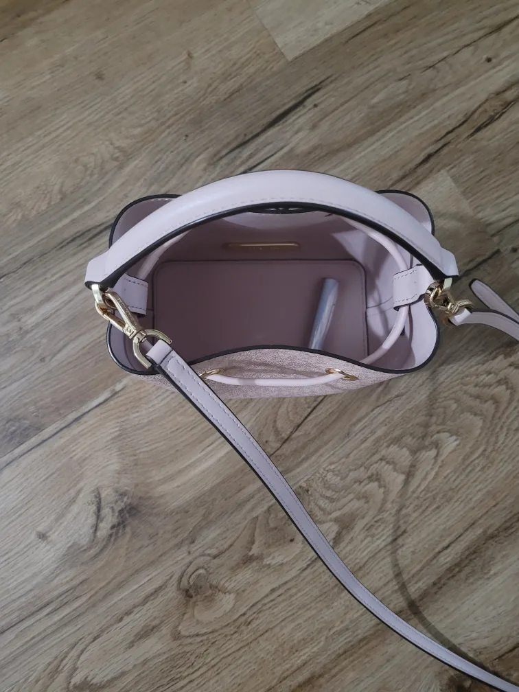 Michael Kors Pink Bucket Bag image indicator(9)