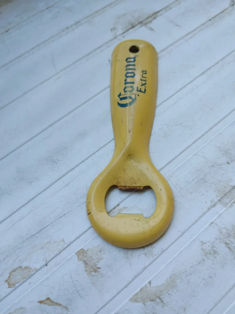 Corona Extra  Metal Yellow Bottle Opener thumbnail