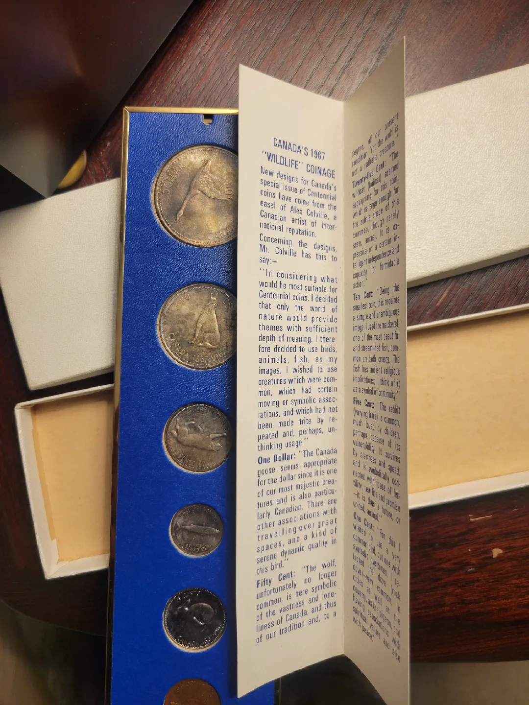 Canada 1967 Centennial Coin Set image indicator(5)