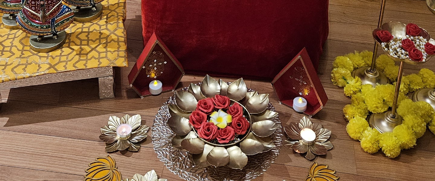 handmade zarokha tea/diya holder - photo 3